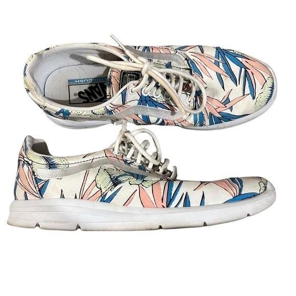 VANS Ultra Cush Trop Print Skater Sneakers Wmn's 9 - Picture 2 of 8